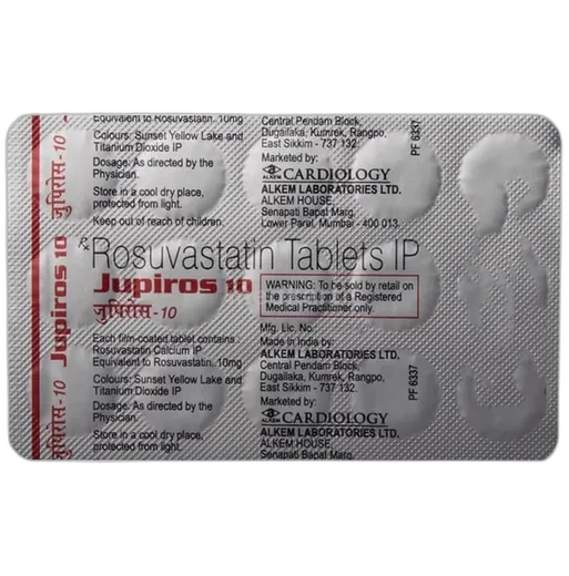 jupiros 10mg tablet 15's